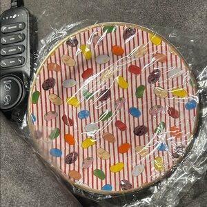 Colorful Jellybean Round Storage Tin